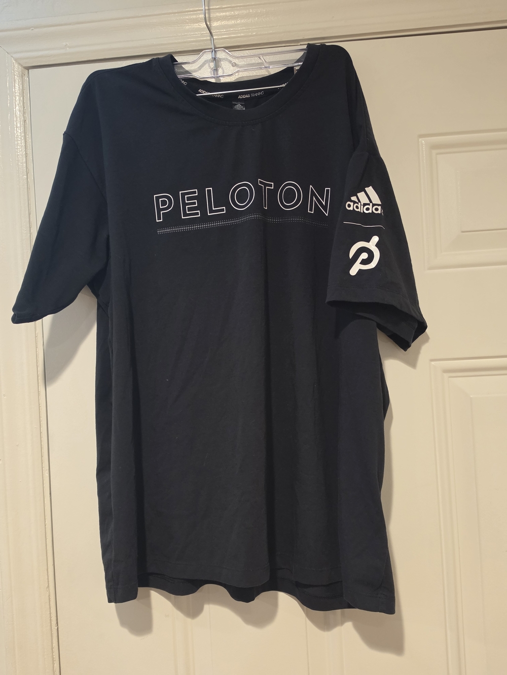 adidas Black Peloton Short-Sleeve Tee
